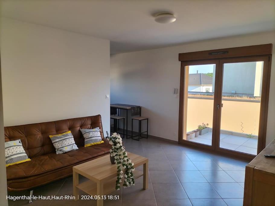 Apartment Einliegerwohnung Hagenthal-le-Haut 外观 照片